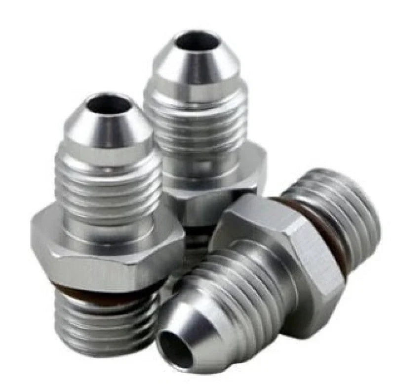 Turbosmart OPR -4AN Fitting Kit - Clear - Side View