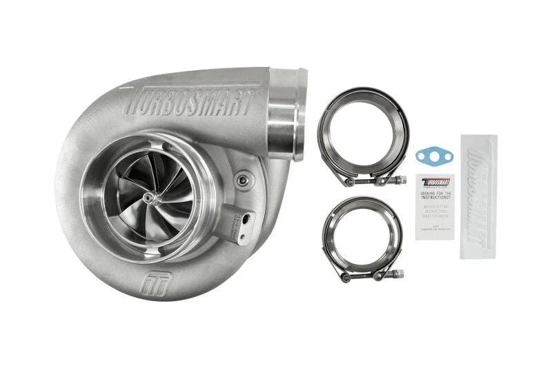 Turbosmart Oil Cooled 6870 V-Band Inlet/Outlet A/R 0.96 External Wastegate TS-1 Turbocharger - Detail View