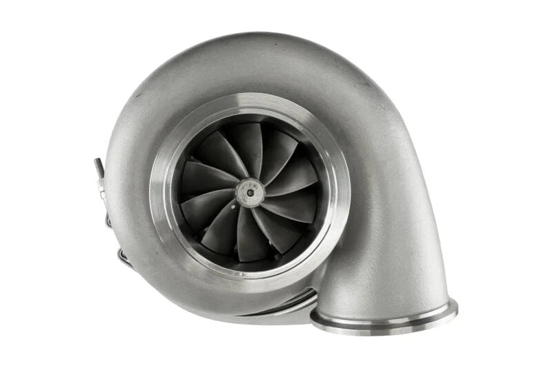 Turbosmart Oil Cooled 7675 V-Band Inlet/Outlet A/R 0.96 External Wastegate TS-1 Turbocharger - Back View