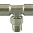 Load image into Gallery viewer, Turbosmart 1/8 NPT to TEE 1/4 Pushloc Stainless Steel - Side View