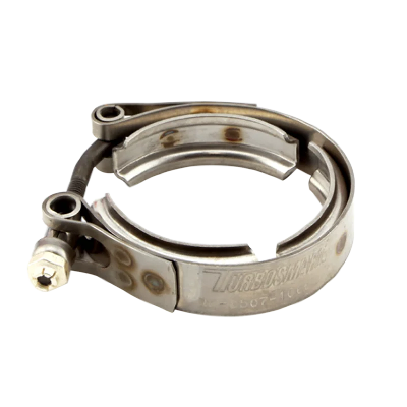 Turbosmart WG40 Inlet / WG45 Outlet V-Band Clamp - Side View