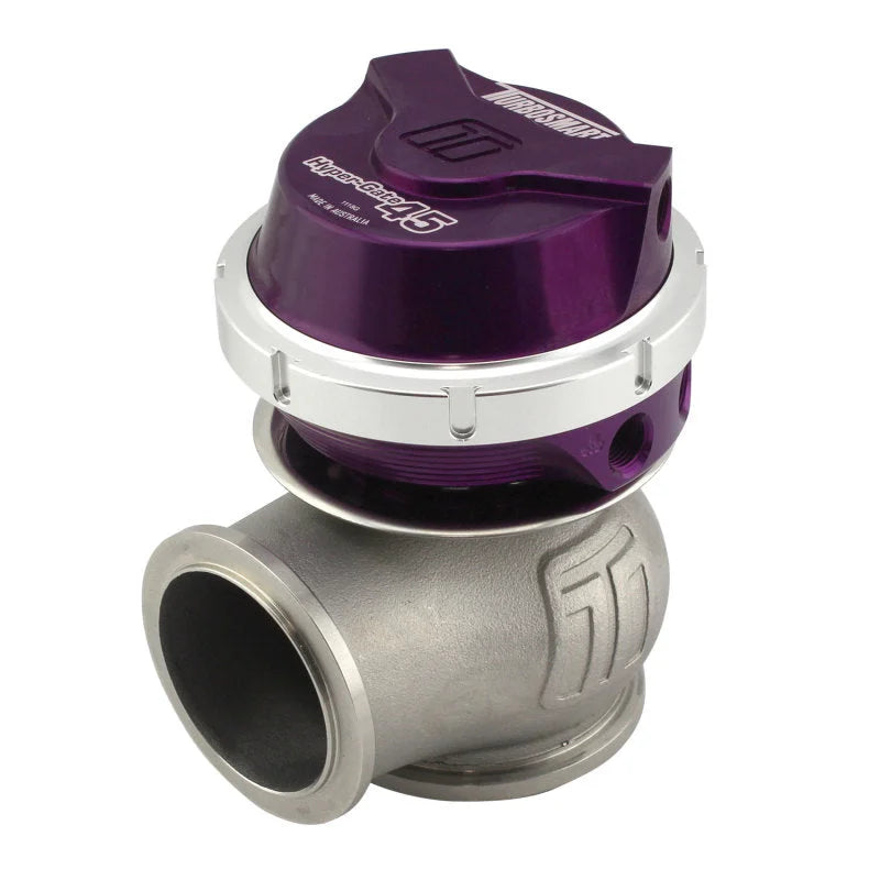 Turbosmart WG45 Gen V Hyper-Gate 45 14psi Purple - Side View