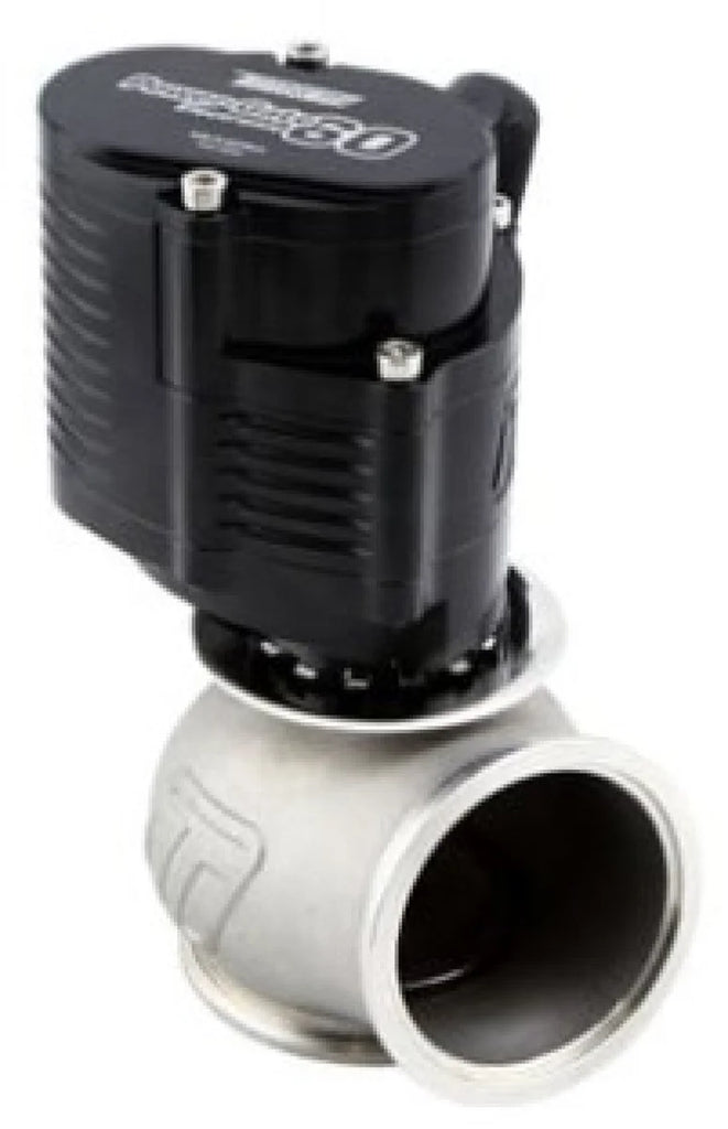 Turbosmart WG45 Gen V Power-Gate 60 Electronic Wastegate - Black - Side View