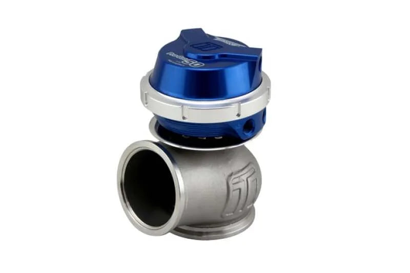 Turbosmart WG50 Gen V Pro-Gate 50 14psi Blue - Side View