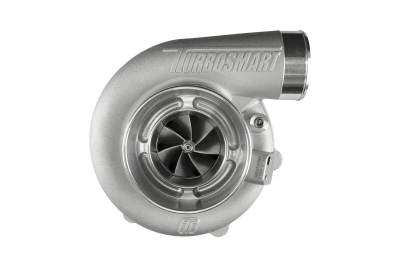 Turbosmart Water Cooled 5862 T4 0.82AR Externally Wastegated TS-2 Turbocharger - Side View