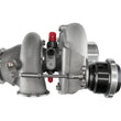 Load image into Gallery viewer, Turbosmart Water Cooled 6262 V-Band Inlet/Outlet A/R 0.82 IWG75 Wastegate TS-2 Turbocharger - Back View