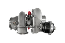 Load image into Gallery viewer, Turbosmart Water Cooled 6262 V-Band Inlet/Outlet A/R 0.82 IWG75 Wastegate TS-2 Turbocharger - Back View