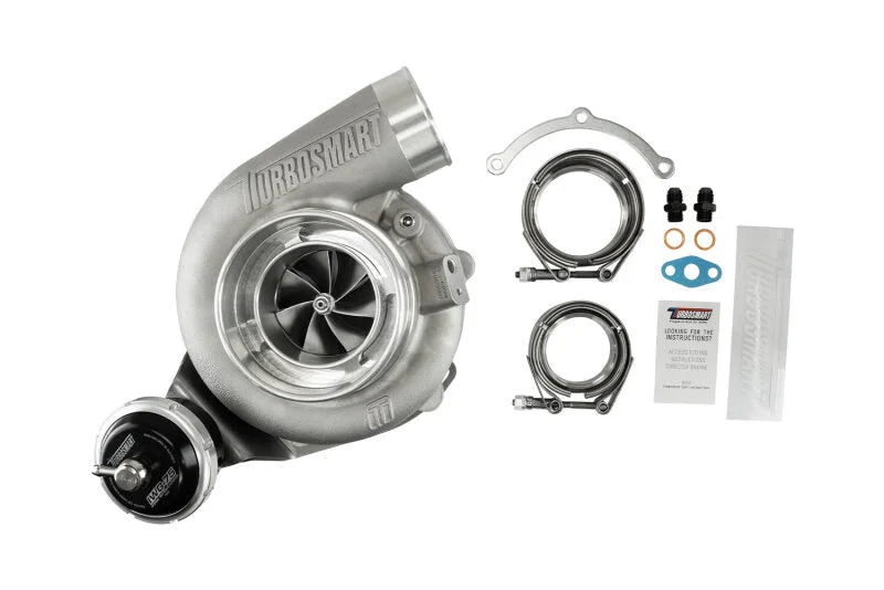 Turbosmart Water Cooled 6262 V-Band Inlet/Outlet A/R 0.82 IWG75 Wastegate TS-2 Turbocharger - Additional View 8