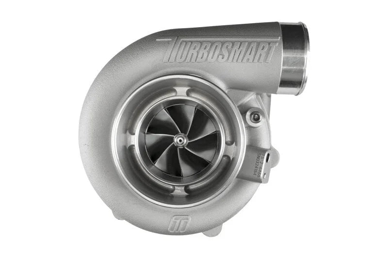 Turbosmart Water Cooled 6466 T4 Divided 1.00AR Externally Wastegated TS-2 Turbocharger - Side View
