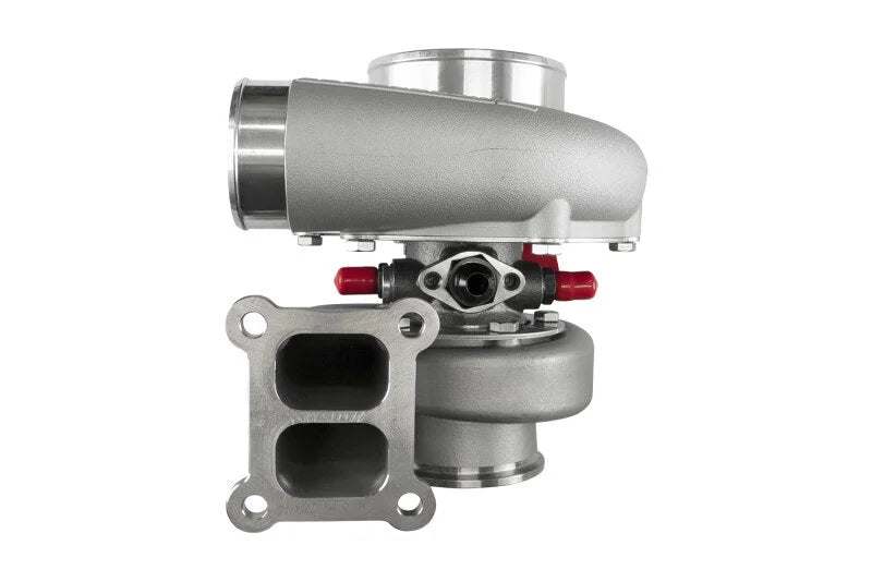 Turbosmart Water Cooled 6466 T4 Divided 1.00AR Externally Wastegated TS-2 Turbocharger - Back View