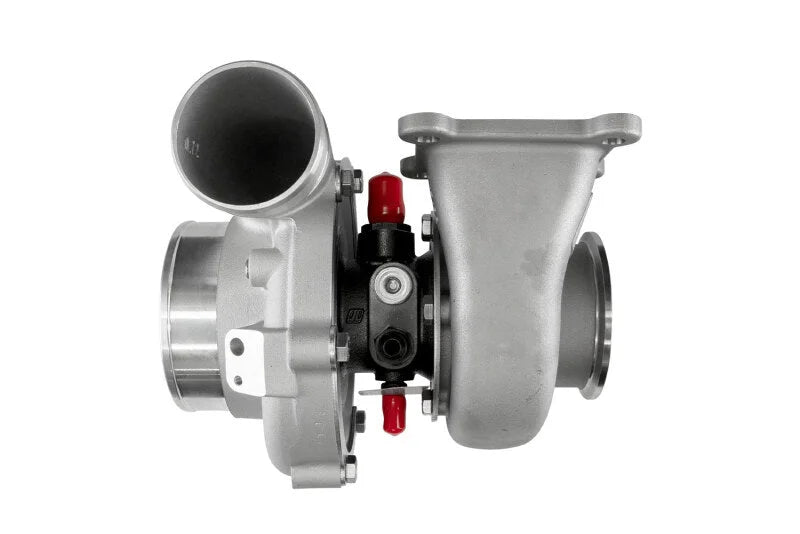 Turbosmart Water Cooled 6870 (Kompact) T4 0.82AR Externally Wastegated TS-2 Turbocharger - Side View