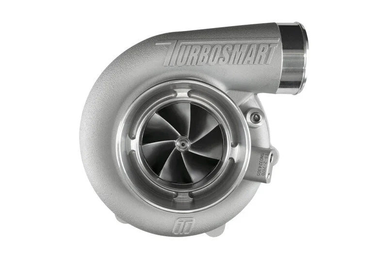 Turbosmart Water Cooled 7170 T4 0.96AR Externally Wastegated TS-2 Turbocharger - Side View