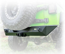 Load image into Gallery viewer, Turn Offroad 2007-2018 Jeep JK Rear Bumper with Hitch and Lights