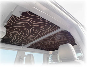Turn Offroad 2021+ Ford Bronco Foam Headliner for TR10 Hardtop Black