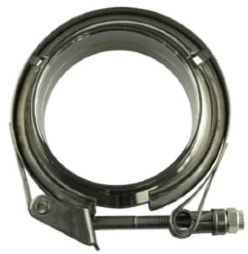 Turrbosmart 304SS 3.5in V-Band Coupling Kit - Side View