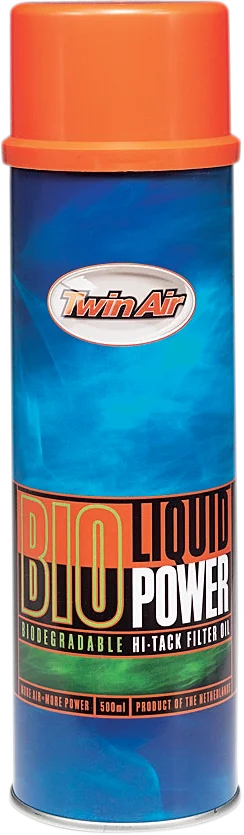 Twin Air Bio Liquid Power Filter Oil - 1L 159017 - Side View