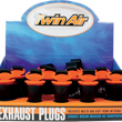 Load image into Gallery viewer, Twin Air Exhaust Plug Display 177711NN - Side View