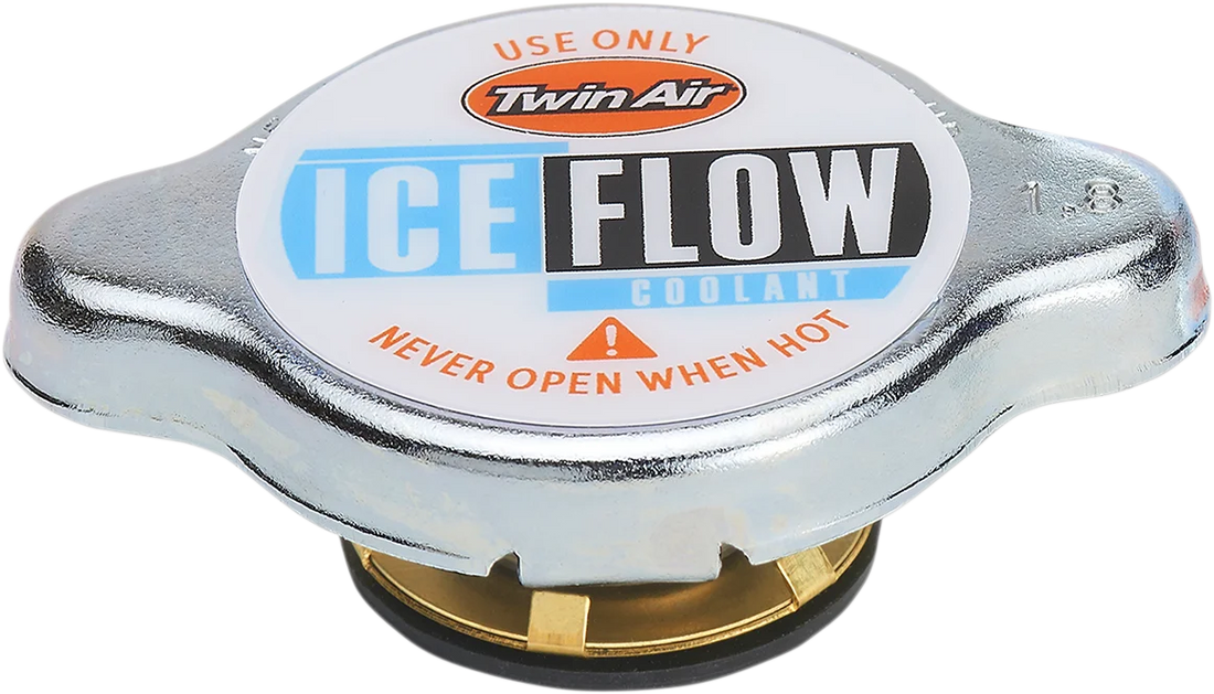 Twin Air Replacement Radiator Pressure Cap - Silver - 2.0 bar - Gas Gas/Husqvarna/KTM 177902 - Side View