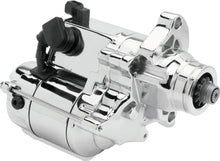 Load image into Gallery viewer, Twin Power 07-17 Big Twins +06 Dyna Exc M8 1.4 Kw Starter Chrome Replaces H-D 31618-06A