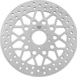 Load image into Gallery viewer, Twin Power 08-13 FLH FLT 08-16 FLHR 06-17 Dyna Front 11.8 Solid Rotor Mesh Stainless