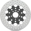Load image into Gallery viewer, Twin Power 08-Up FLH FLT Rear 11.8 Floating Rotor W/Holes Black