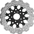 Load image into Gallery viewer, Twin Power 08-Up FLH FLT Rear 11.8 Scalloped Floating Rotor Black Mesh