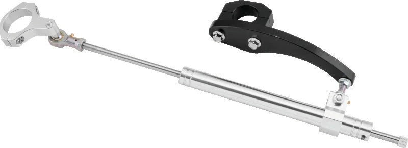 Twin Power 09-13 FLH FLT Models Satin Finish Steering Damper Kit