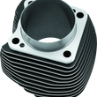 Load image into Gallery viewer, Twin Power 17-Up M8 Black 4.25 Inch Big Bore Cylinders Pair - Side View