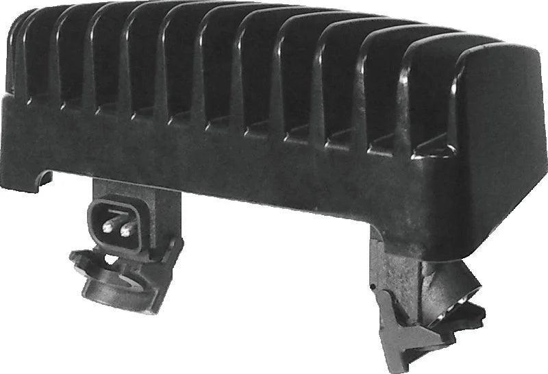 Twin Power 17-Up Touring Regulator Black 50 Amp 3 Phase Regulator H-D 74700025 - Side View