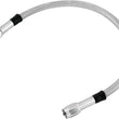 Load image into Gallery viewer, Twin Power 28 Inch Clear Coated Dot Stainless Steel Brake Hose AN-3