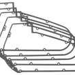 Load image into Gallery viewer, Twin Power 68-86 FL FX 4 Speed Models Primary Gasket Replaces H-D 60538-81C 5 Pk
