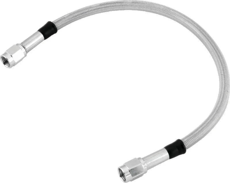 Twin Power 72 Inch Clear Coated Dot Stainless Steel Brake Hose AN-3