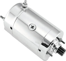 Load image into Gallery viewer, Twin Power 82-88 FLH FLT 74-86 FXE 74-E76 XLH Chrome Hitachi Starter Replaces H-D 31570-73