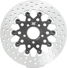 Load image into Gallery viewer, Twin Power 84-17 Big Twin Exc 08-17 FLH FLT Rear 11.5 Floating Rotor Black Mesh