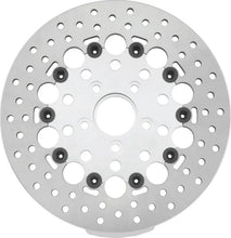 Load image into Gallery viewer, Twin Power 84-17 Big Twin Exc 08-17 FLH FLT Rear 11.5 Floating Rotor Silver Holes