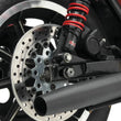 Load image into Gallery viewer, Twin Power 84-17 Big Twin Exc 08-17 FLH FLT Rear 11.5 Floating Rotor Silver Mesh - Side View