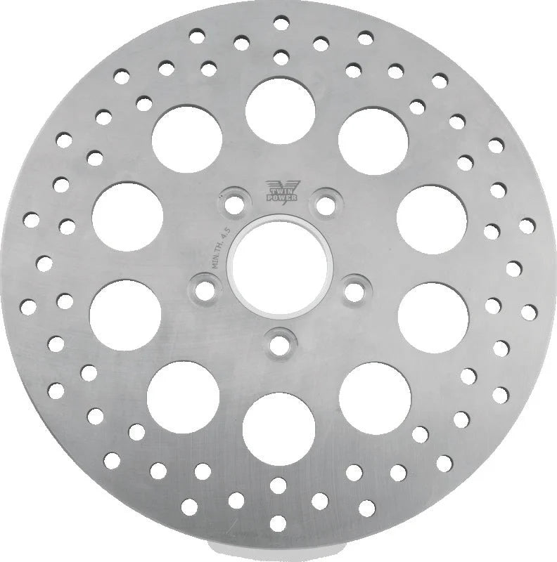 Twin Power 84-17 Big Twin Exc 08-17 FLH FLT Rear 11.5 Solid Rotor Holes