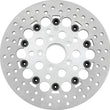 Load image into Gallery viewer, Twin Power 84-17 Big Twin Exc 11.8 and Lug Mount 84-13 XL Front 11.5 Floating Rotor W/Holes Silver