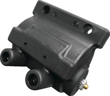 Load image into Gallery viewer, Twin Power 85-99 Big Twin 85-03 XL Exc EFI Power Ignition Coil Black Replaces H-D 31614-83A - Main Product View