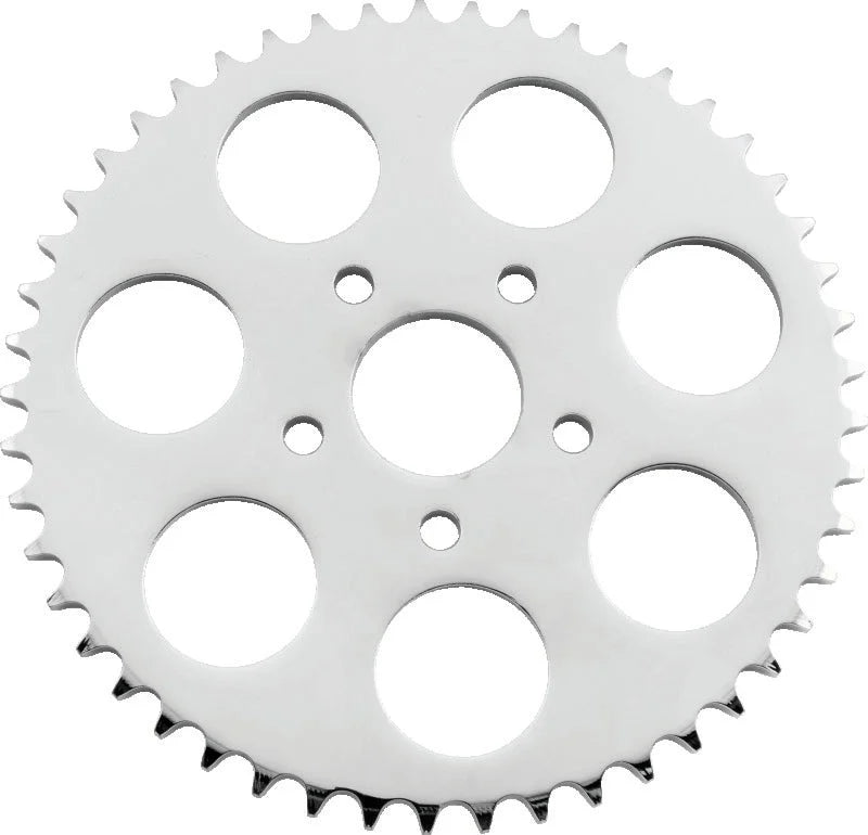 Twin Power 86-92 XL Chrome Disc Brake Rear Sprocket 49 Tooth Flat