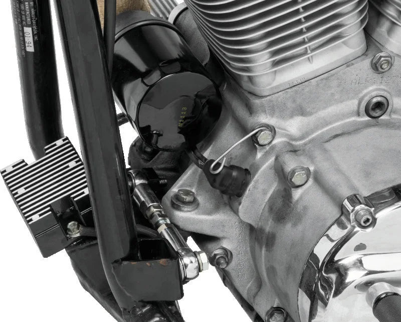 Twin Power 89-99 Big Twin Except Twin Cam Voltage Regulator Black Replaces H-D 74519-88 32 Amp - Side View