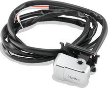Load image into Gallery viewer, Twin Power 96-13 Big Twin XL V-Rod Chrome Left Turn Signal Switch Replaces H-D 71598-96 71685-06A
