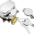 Load image into Gallery viewer, Twin Power Chrome Fat Bob Style Ignition Switch fits Harley-Davidson / FL