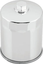 Load image into Gallery viewer, Twin Power Evo Chrome Oil Filter With Nut Replaces H-D 63796-77A 63805-80A 63806-83