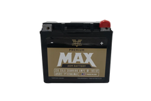 Load image into Gallery viewer, Twin Power GYZ-20HL Premium MAX Battery Replaces H-D 65989-97A Made in USA 320 CCA - Side View