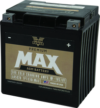 Load image into Gallery viewer, Twin Power GYZ-32HL Premium MAX Battery Replaces H-D 66010-97A Made in USA 500 CCA - Main Product View
