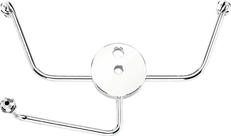 Twin Power Stainless Junction Block Male AN3 Wide Glide Custom