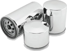 Load image into Gallery viewer, Twin Power Twin Cam and M8 Chrome Magnetic Oil Filter Replaces H-D 63798-99 with Backflow Valve