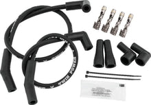 Load image into Gallery viewer, Twin Power Universal Custom Fit Black Ignition Wire Set