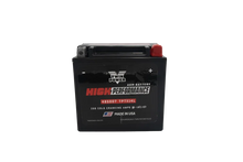 Load image into Gallery viewer, Twin Power YTX-14L High Performance Battery Replaces H-D 65958-04 Made in USA 200 CCA - Side View